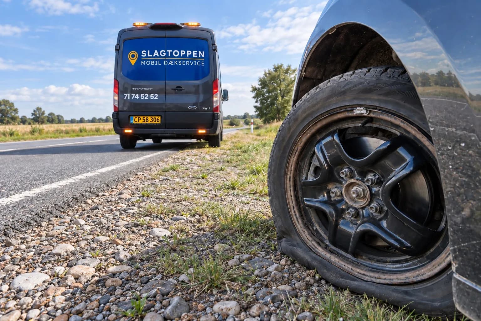 Udkørende dækservice